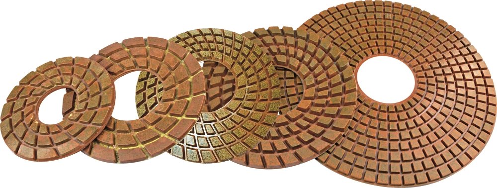 Metal wet polishing pad for granite-(001)