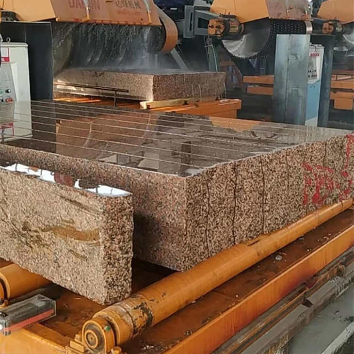 Curb Stone Cutting Machine Line(slicing+edge cutting)