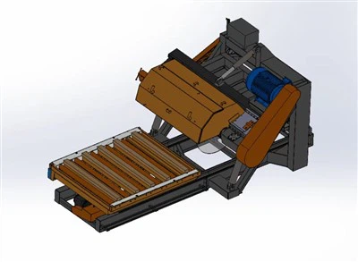 Máquina cortadora de losas de bloques de piedra Cortadora de bordillos