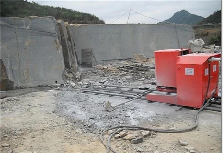 Sierra de hilo diamantado de 22kw a la venta